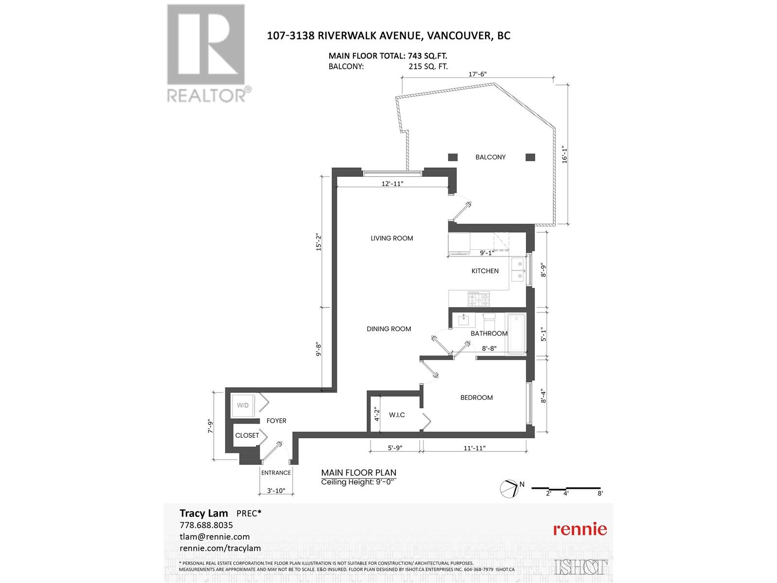 Photo 1 of 107 3138 Riverwalk Avenue, Vancouver BC