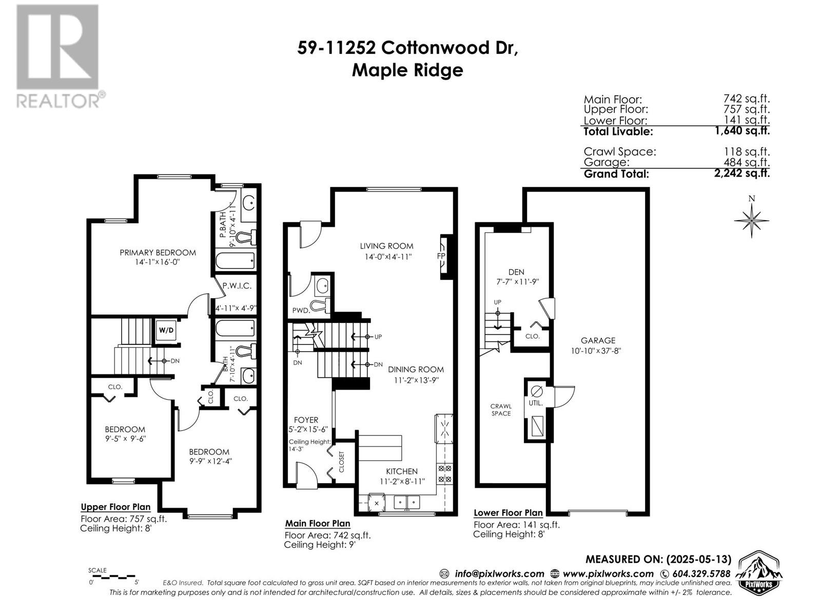 59 11252 COTTONWOOD DRIVE, Maple Ridge real estate listing R3004279