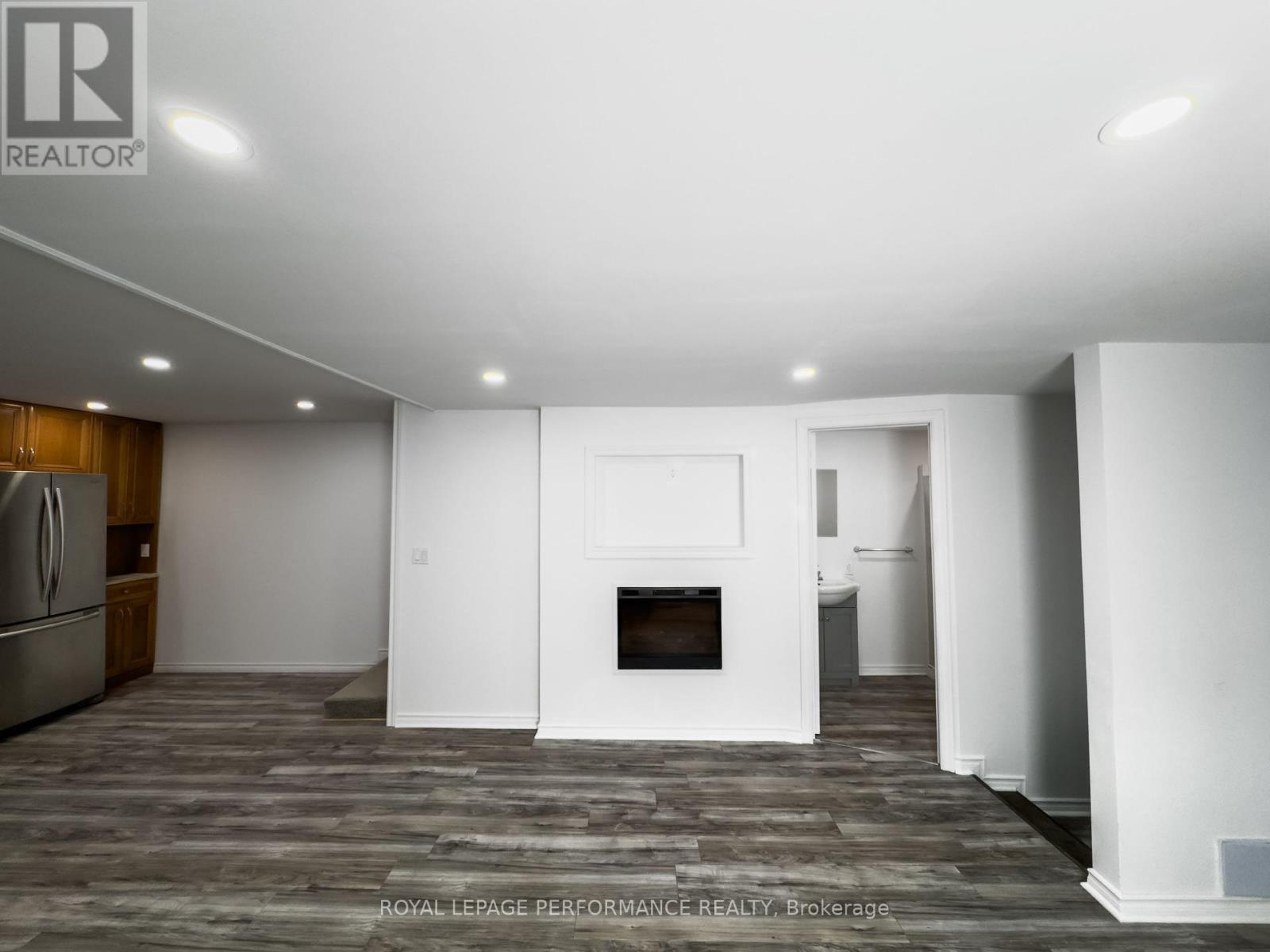 Living Room with Brand new Electric Fireplace