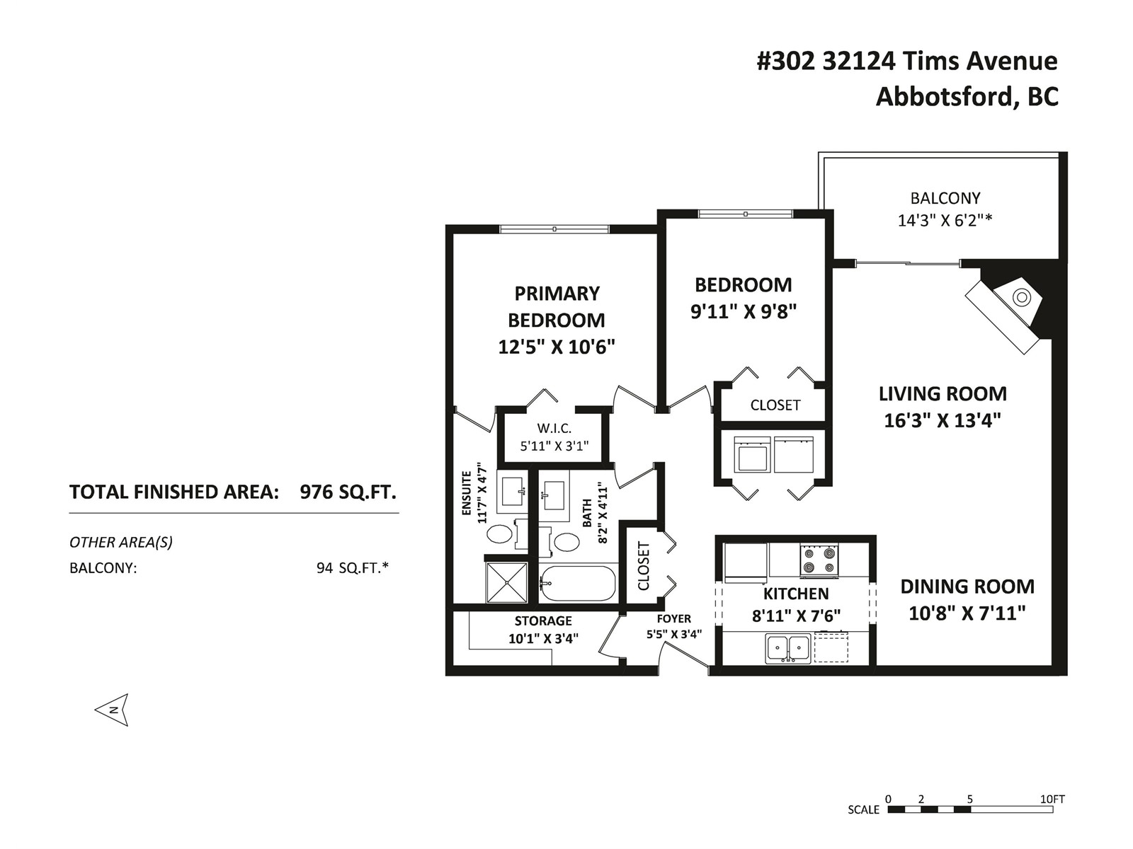 302 32124 TIMS AVENUE, Abbotsford real estate listing R3005261