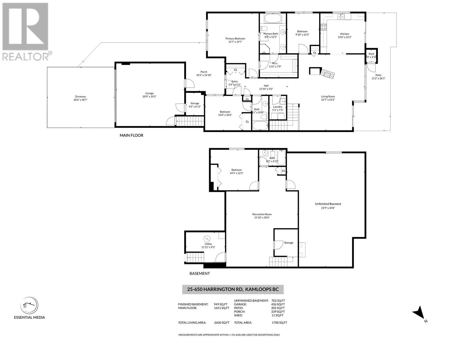 650 HARRINGTON Road Unit# 25, Kamloops
