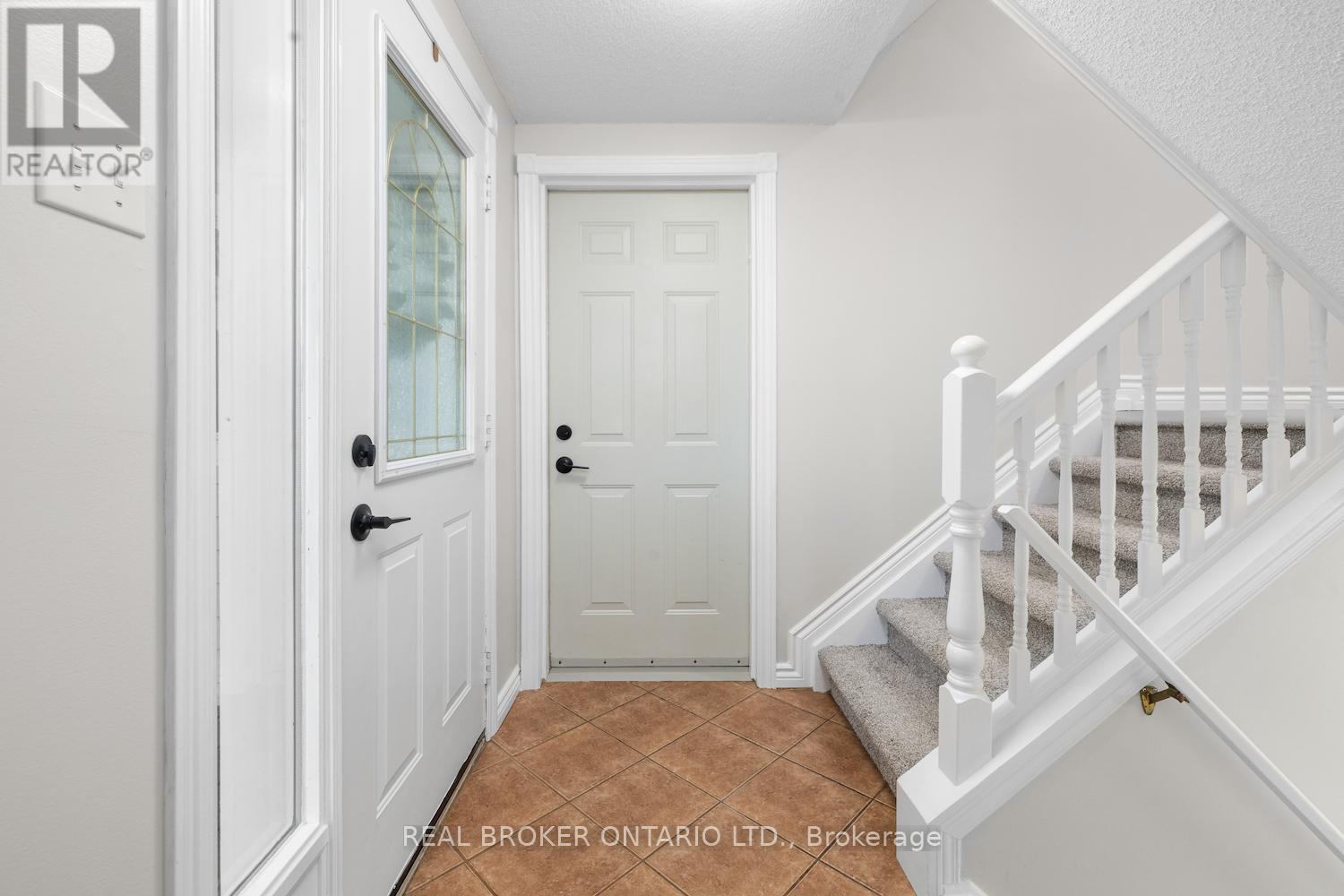 Main landing and access to garage