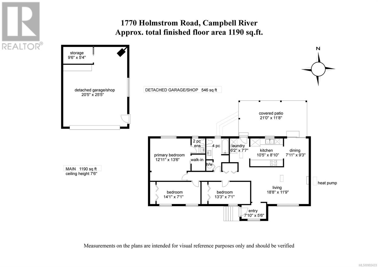 1770 Holmstrom Rd, Campbell River real estate listing 992433