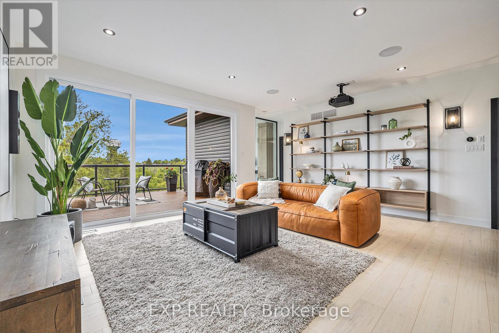 Upper level - living room