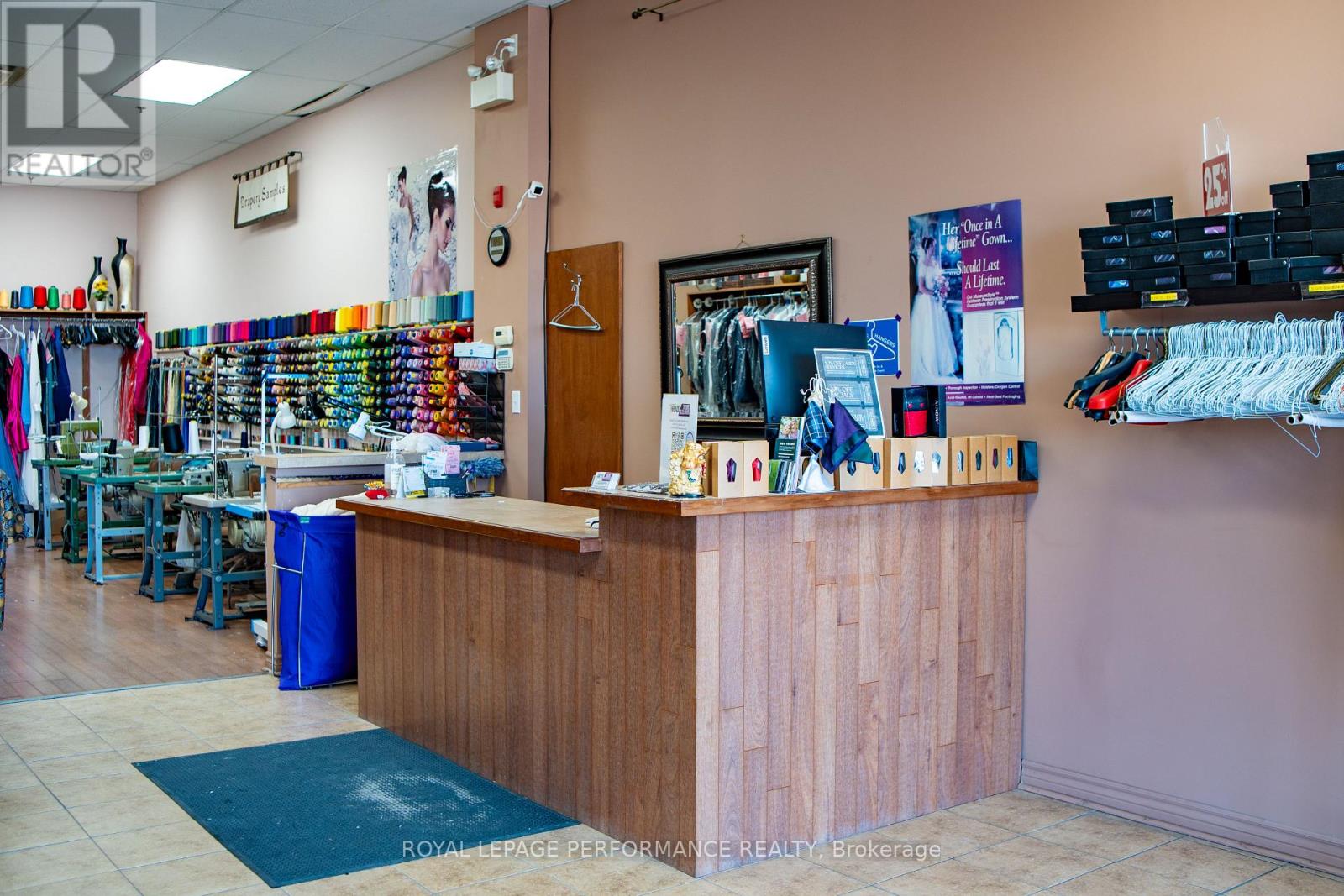 Threads Tailors & Cleaners Entrance & interior