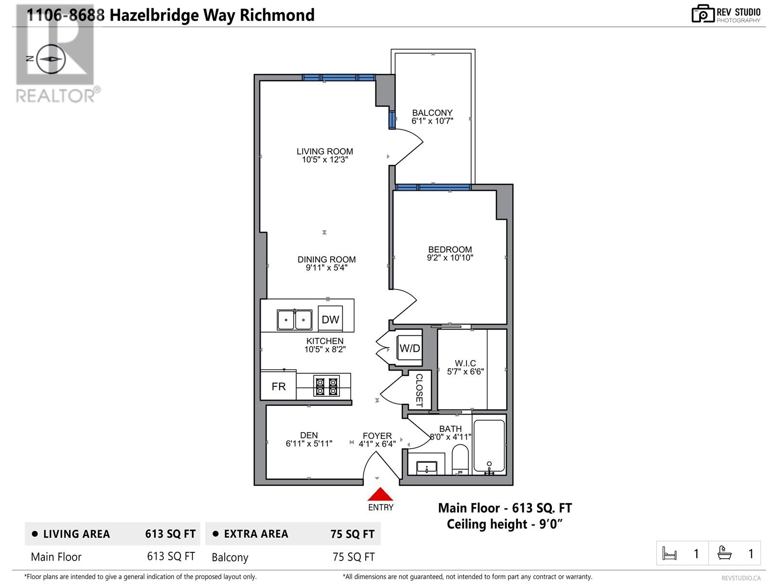 Photo 22 of 1106 8688 Hazelbridge Way, Richmond BC