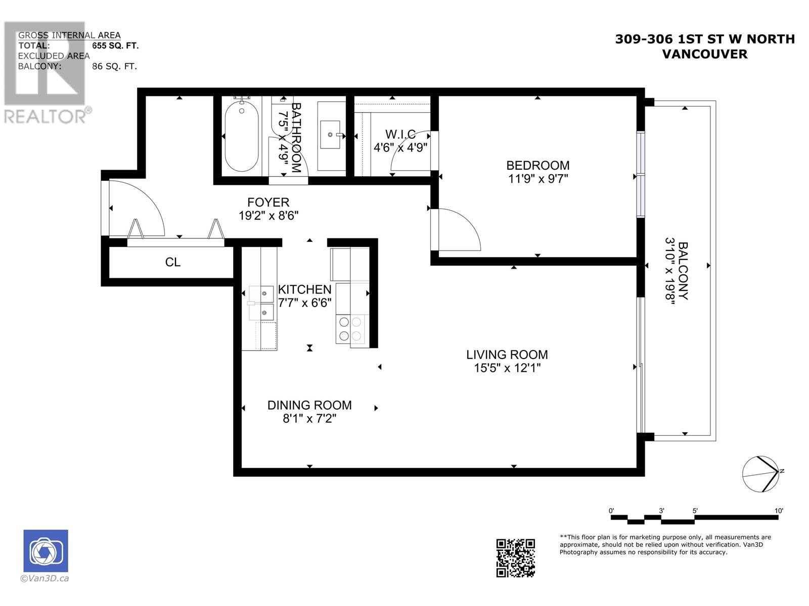 Photo 9 of 309 306 W 1st Street, North Vancouver BC