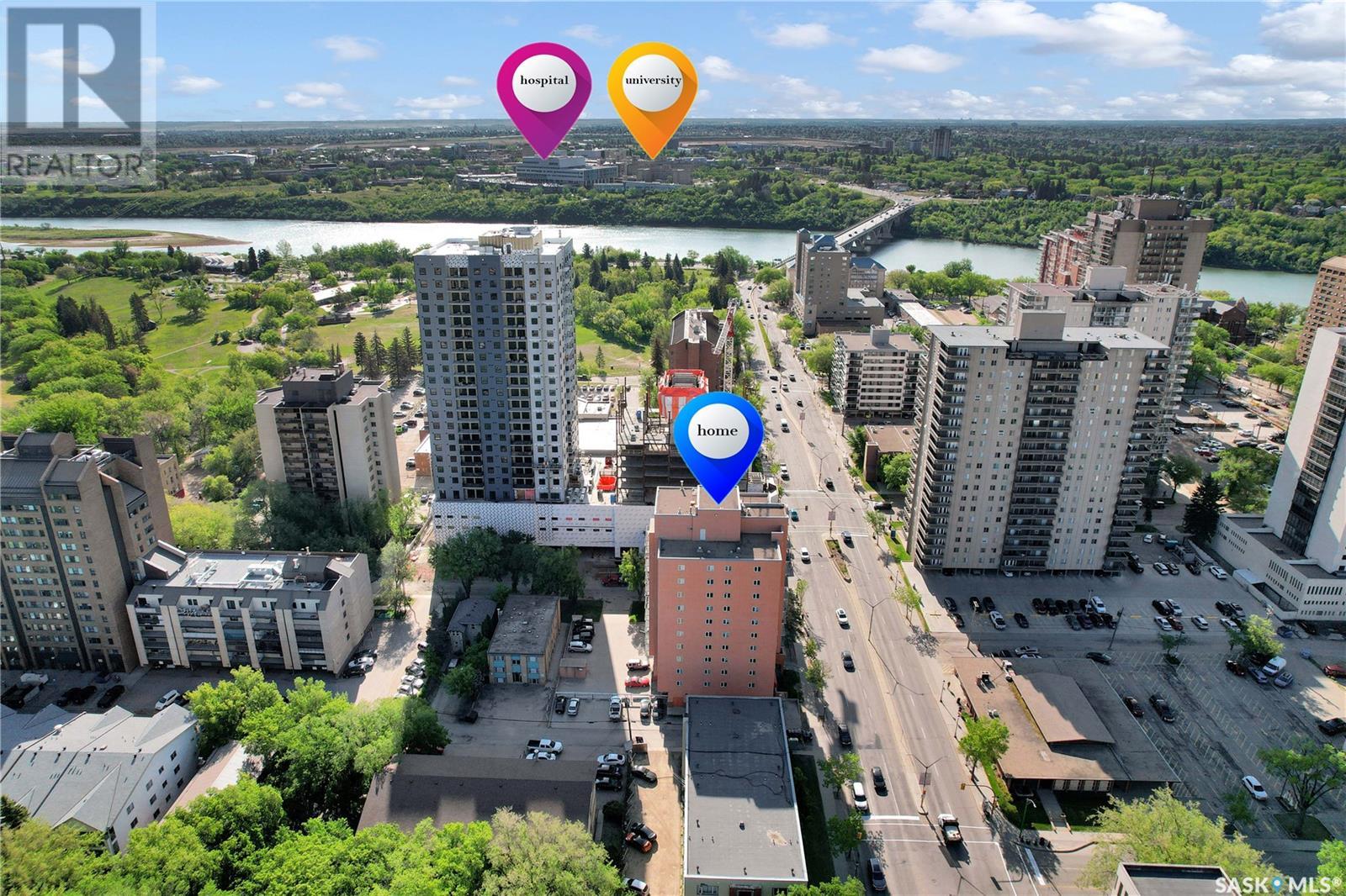 Photo 4 of 703 405 5th Avenue N, Saskatoon SK