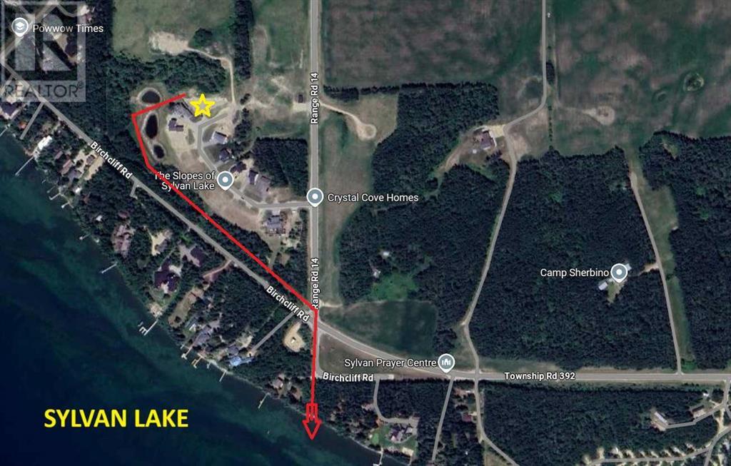 Vacant Land for Sale in  Slopeside Drive The Slopes Rural Lacombe County 