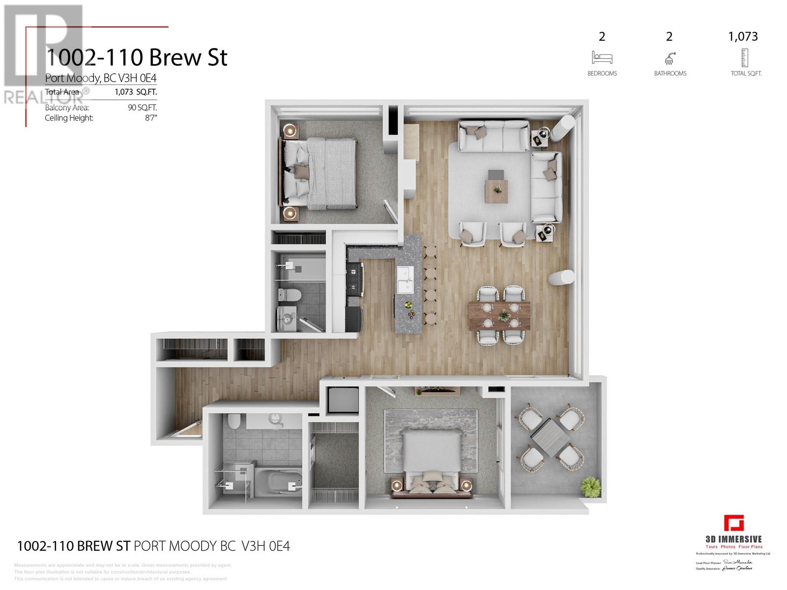 1002 110 BREW STREET, Port Moody real estate listing R2983644