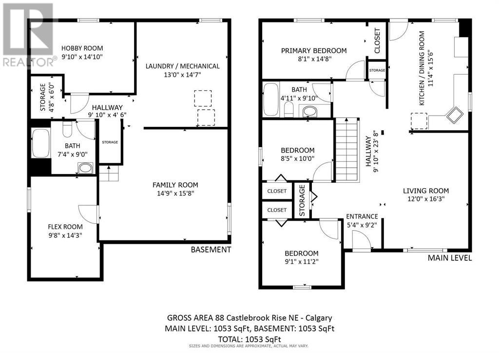 Single Family House Bungalow for Sale in  Castlebrook Rise NE Castleridge Calgary 