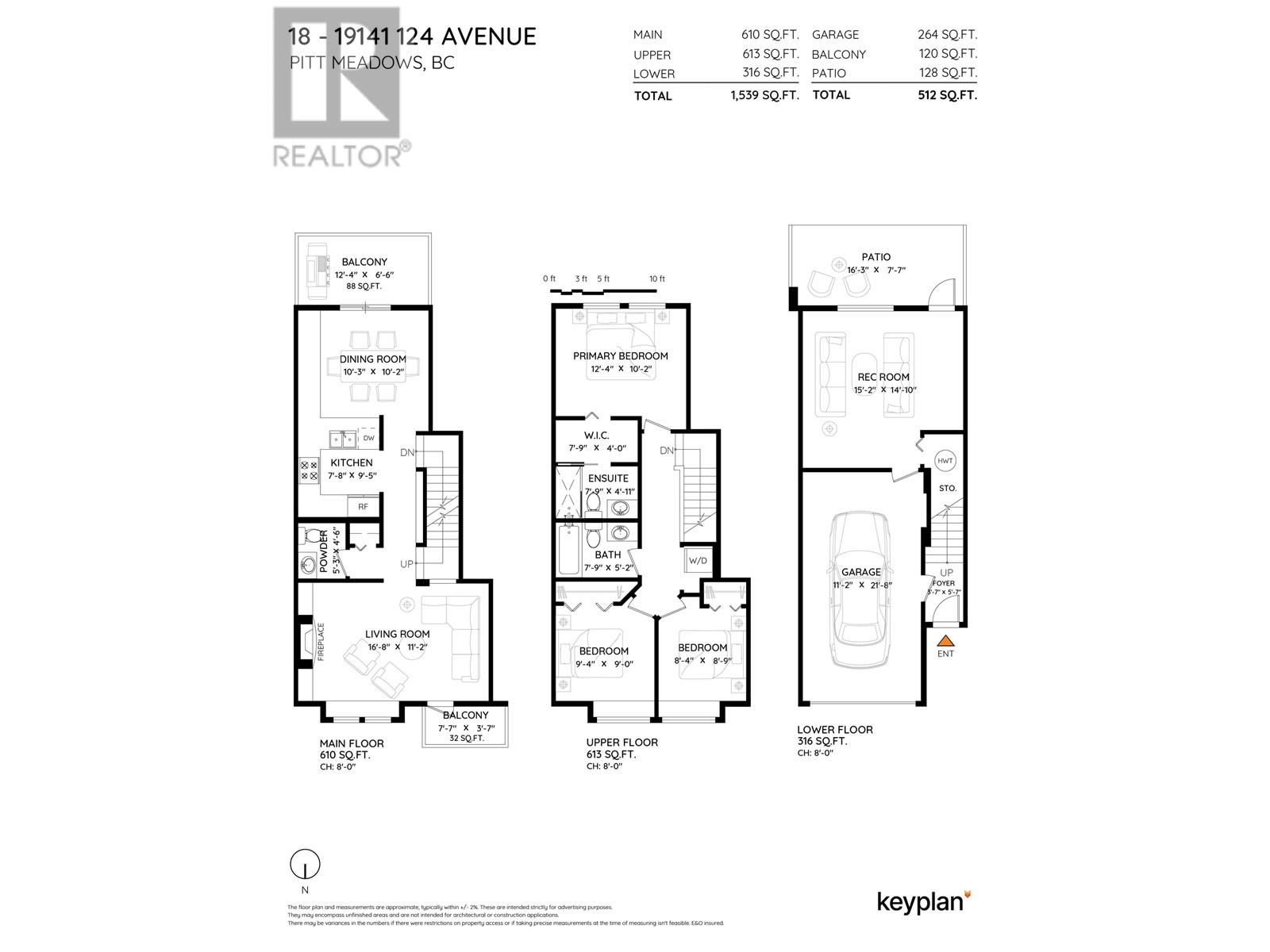 18 19141 124 AVENUE, Pitt Meadows real estate listing R3008797