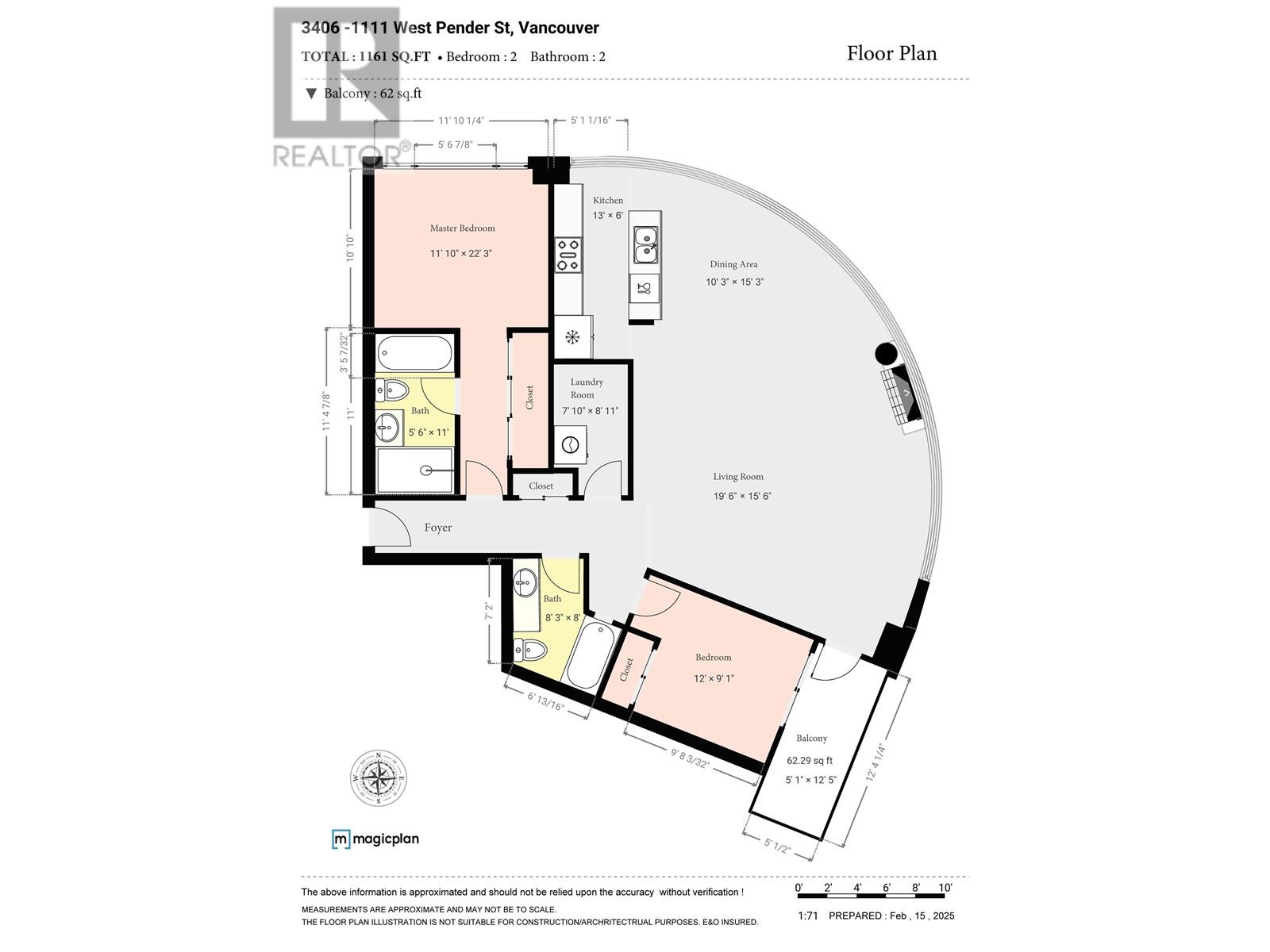 3406 1111 W PENDER STREET, Vancouver