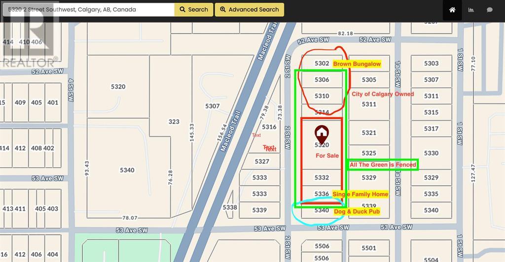Vacant Land for Sale in   Street SW Manchester Calgary 