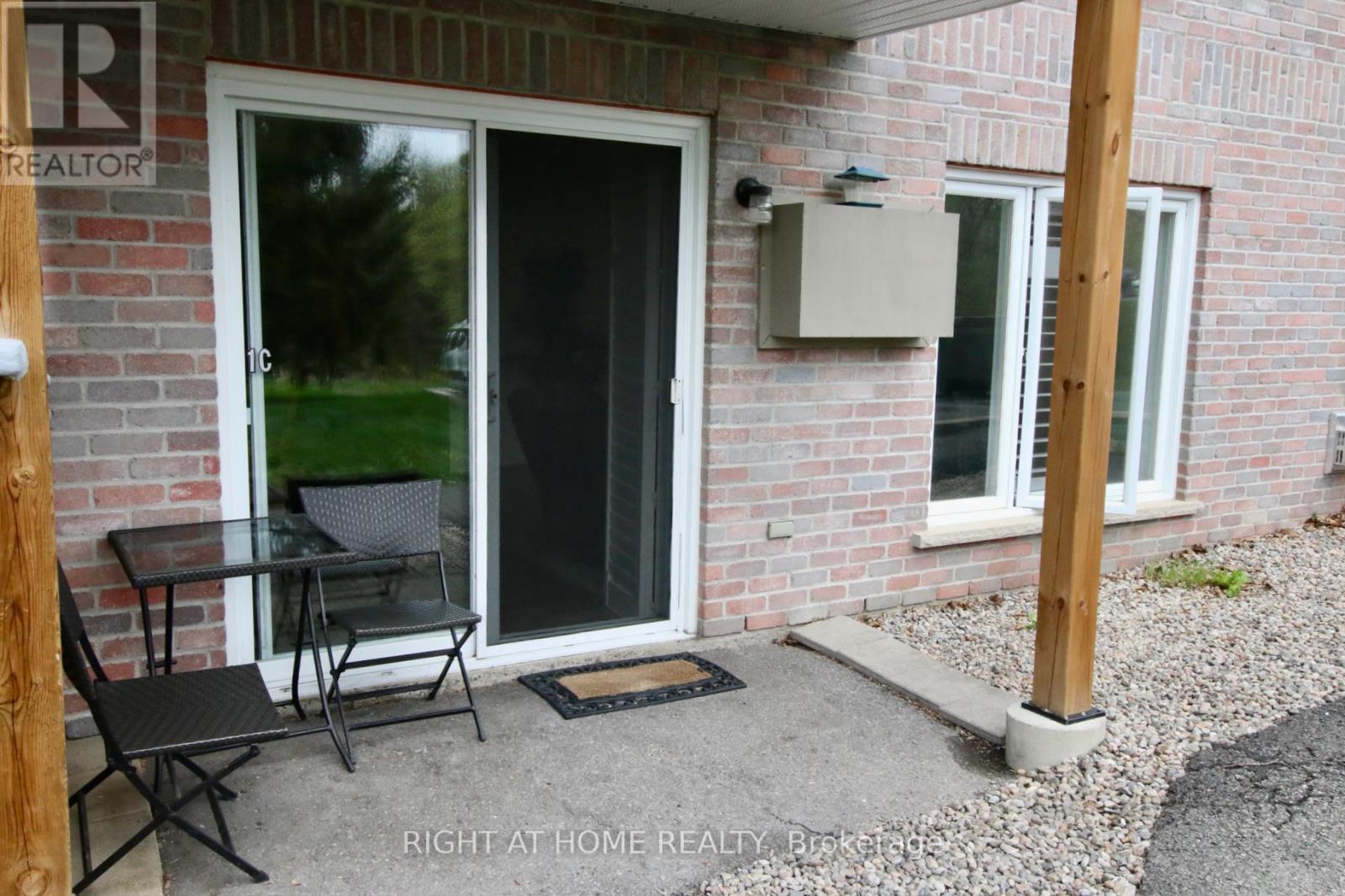 Good sized patio.