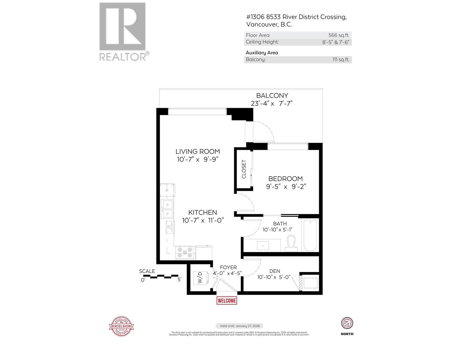 1306 8533 RIVER DISTRICT CROSSING, Vancouver real estate listing R3009171