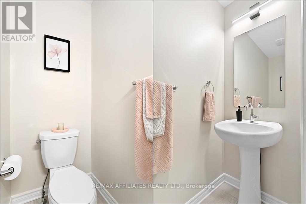Main level powder room...