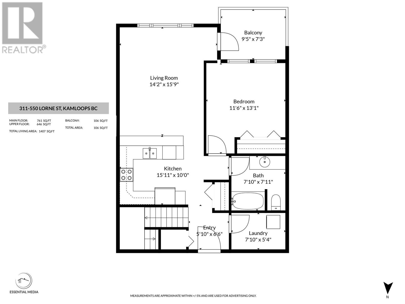 Photo 50 of 550 Lorne Street Unit 311, Kamloops BC