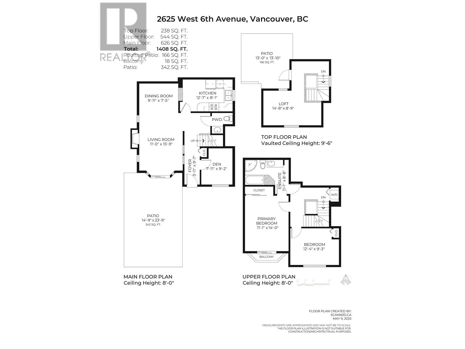 2625 W 6TH AVENUE, Vancouver real estate listing R3009887