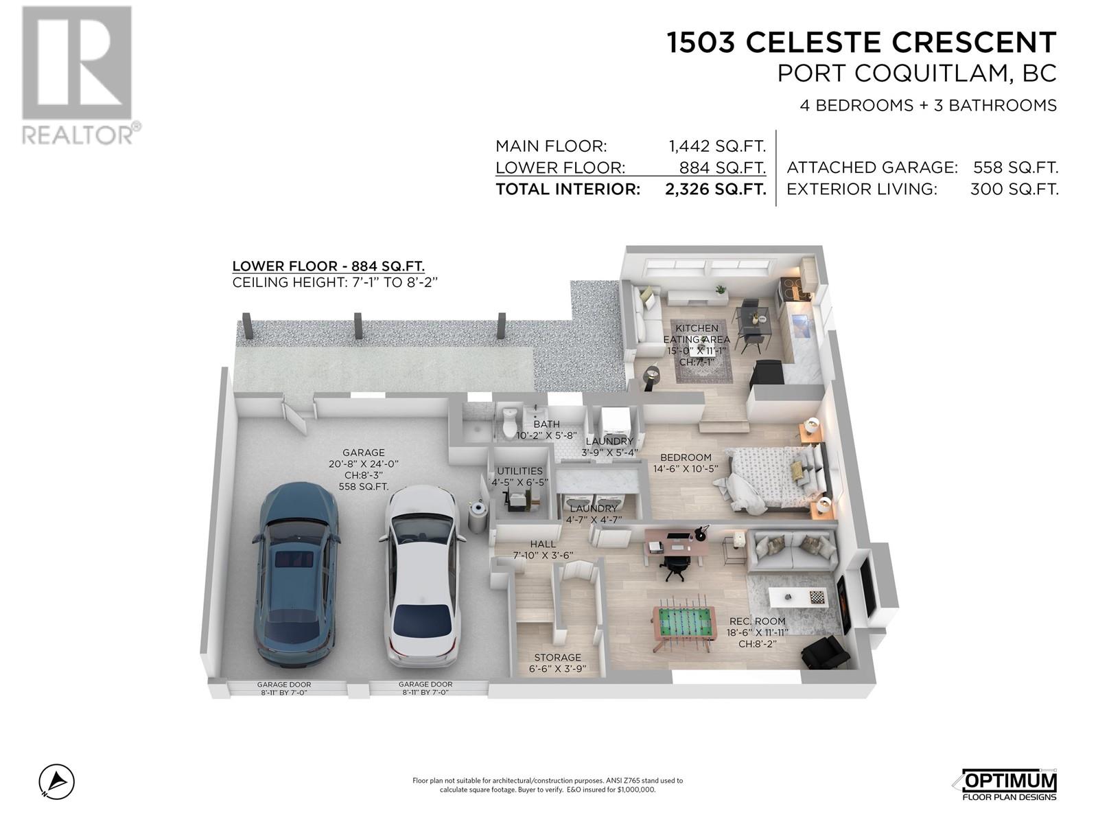 1503 CELESTE CRESCENT, Port Coquitlam real estate listing R3008350