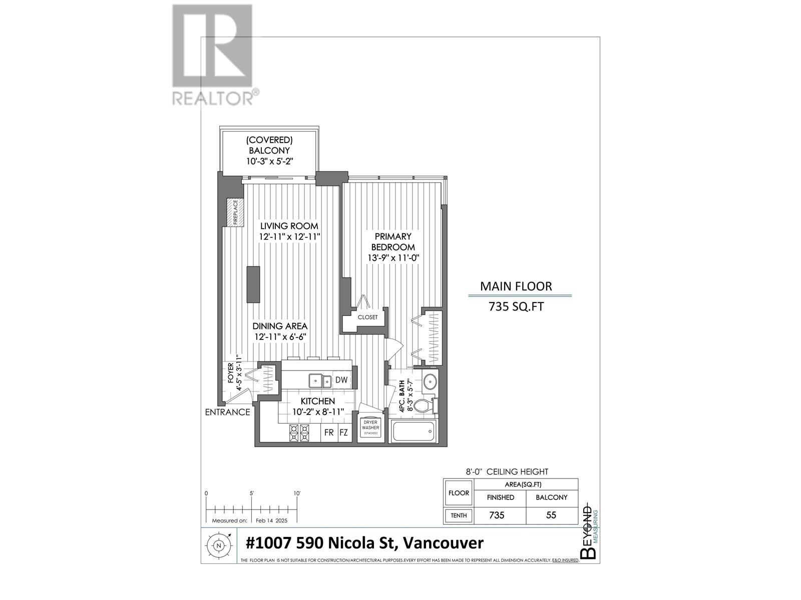 Photo 14 of 1007 590 Nicola Street, Vancouver BC