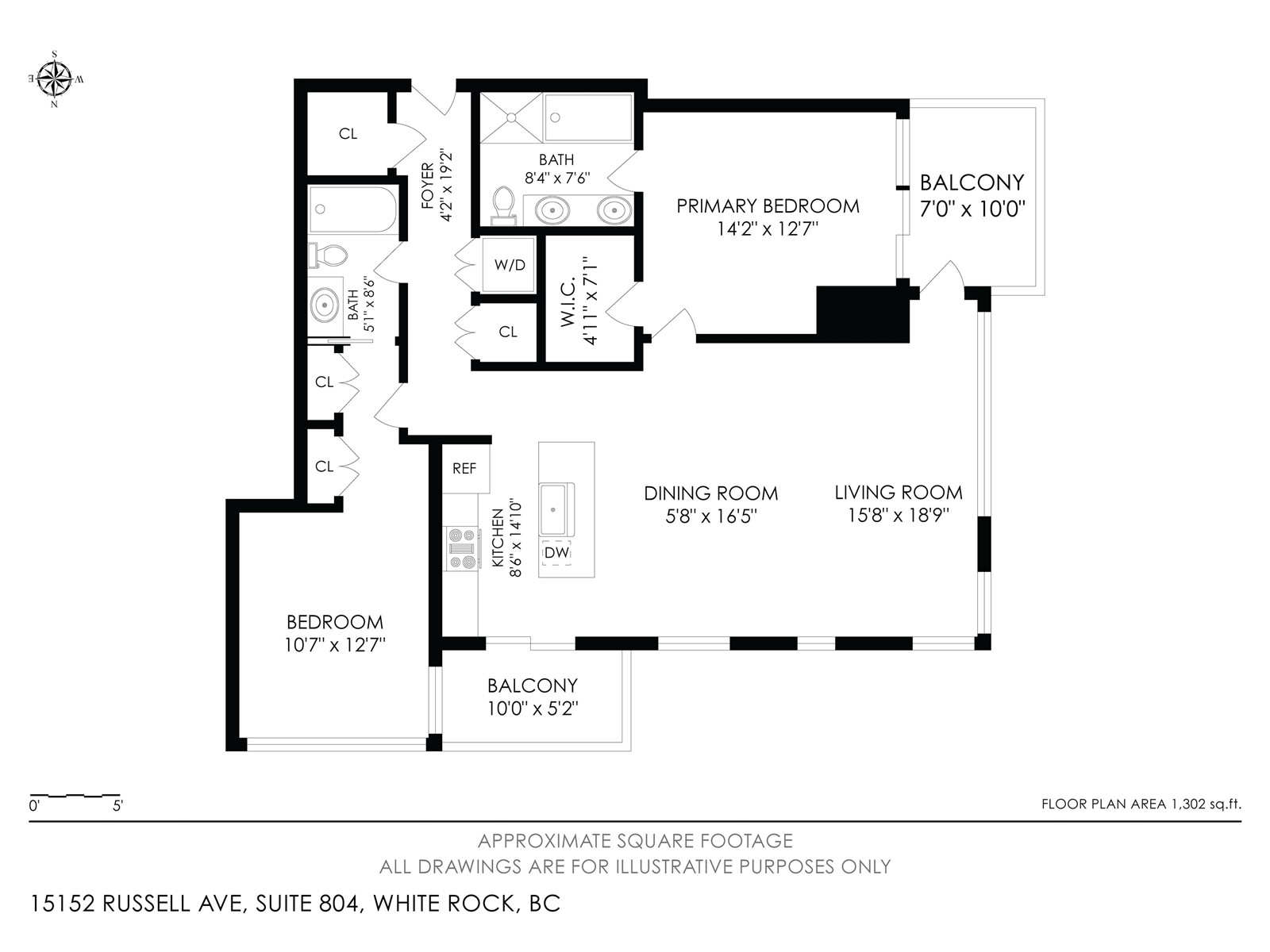 804 15152 RUSSELL AVENUE, White Rock