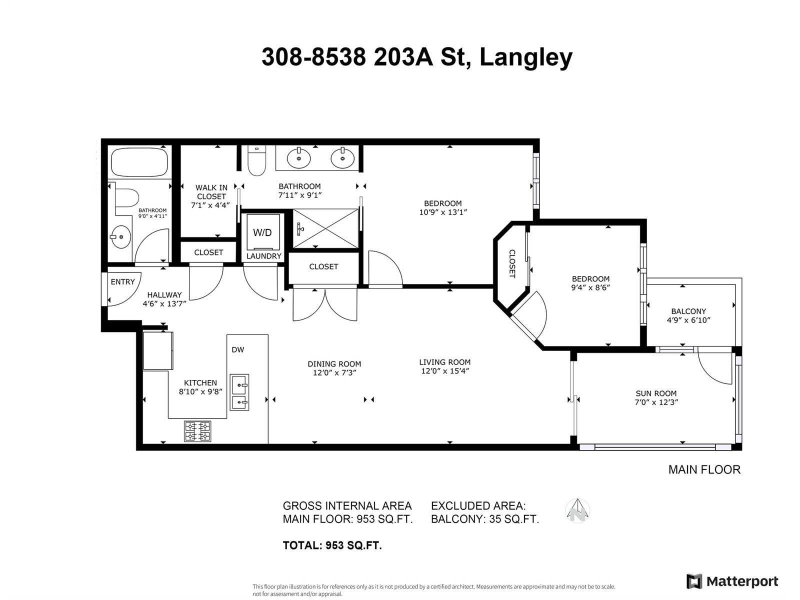 Photo 2 of 308 8538 203 A Street, Langley BC