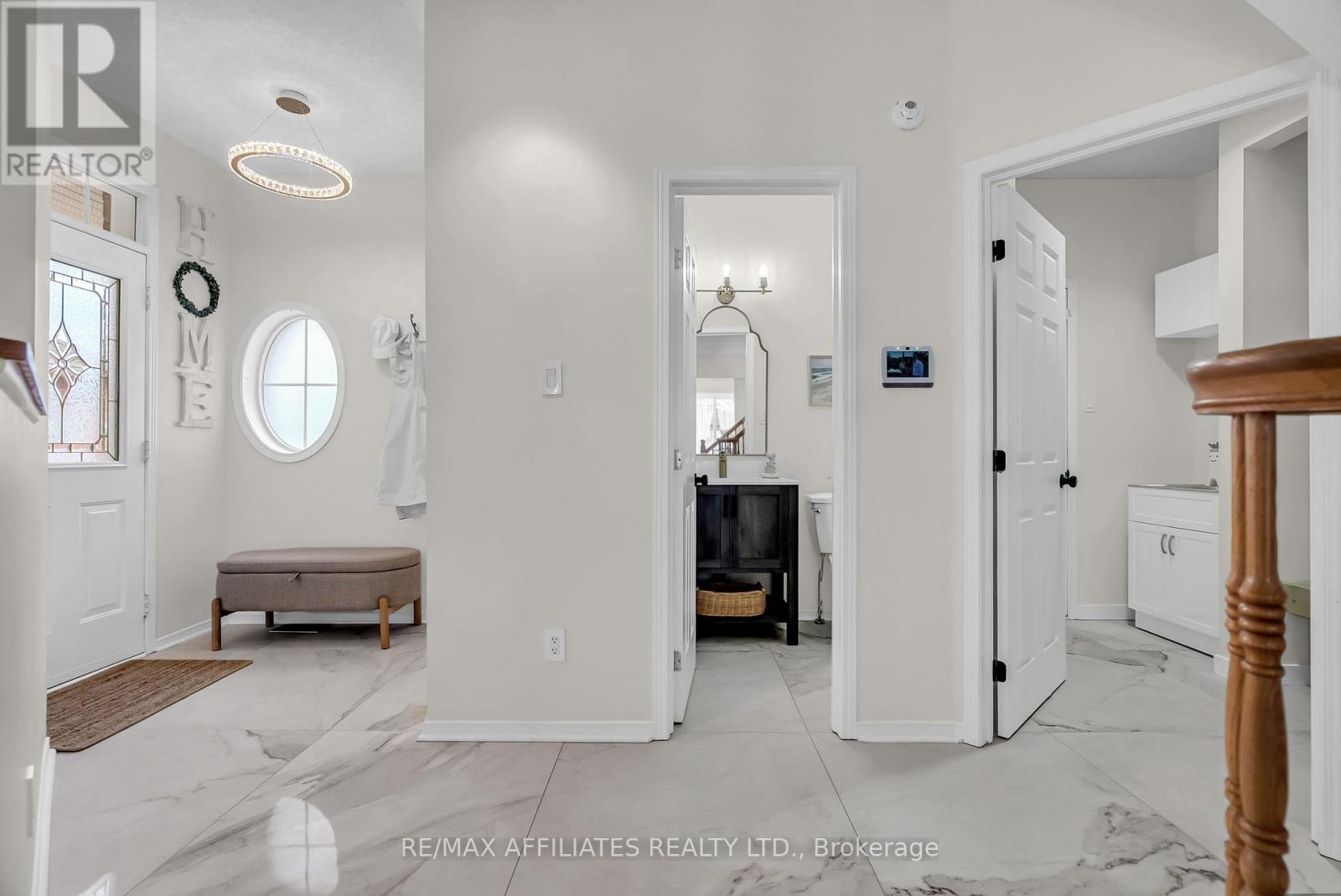Bright and welcoming.