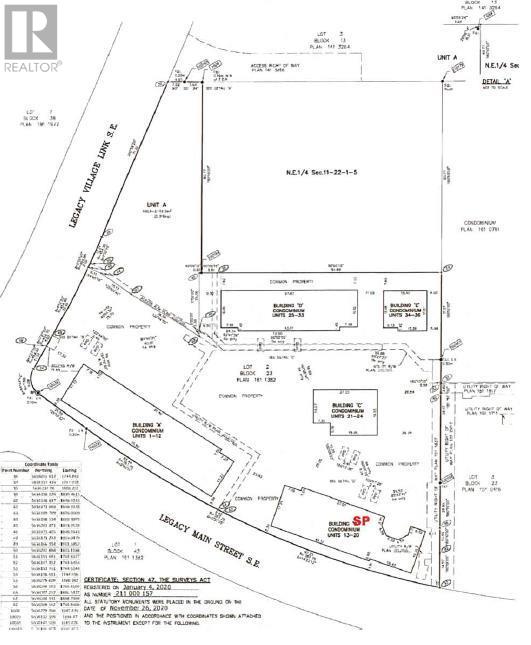 220, 225, 230, 235, 180 Legacy Main Street SE, Calgary, Alberta
