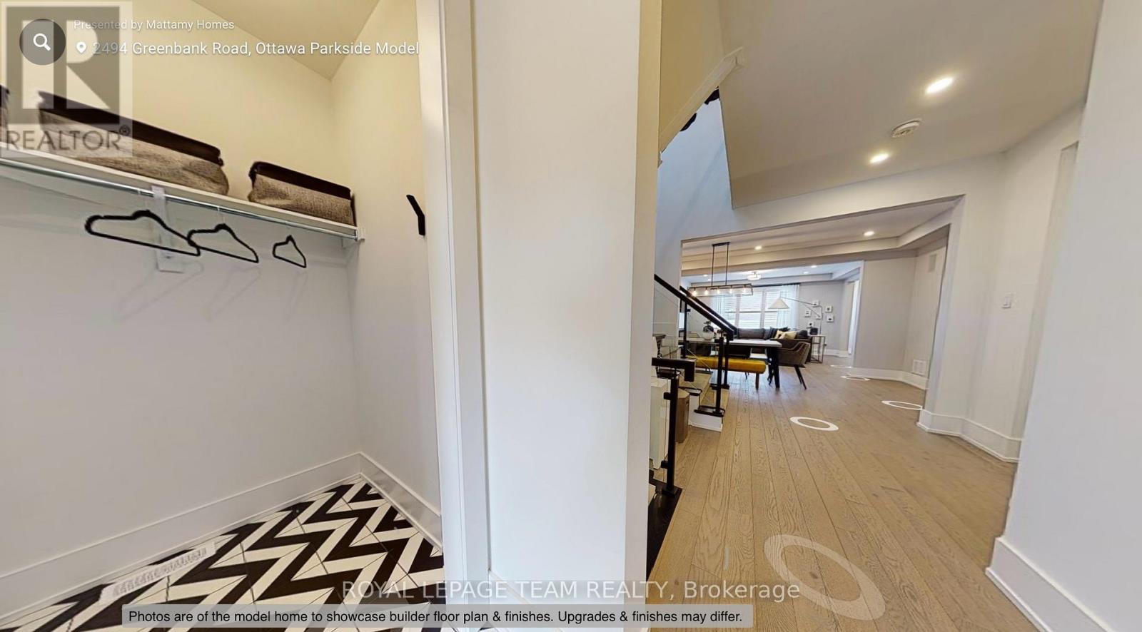 1st | Closet | Model home finishes may differ.