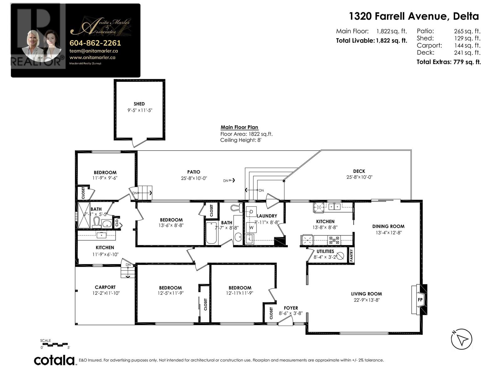 Photo 11 of 1320 Farrell Avenue, Delta BC