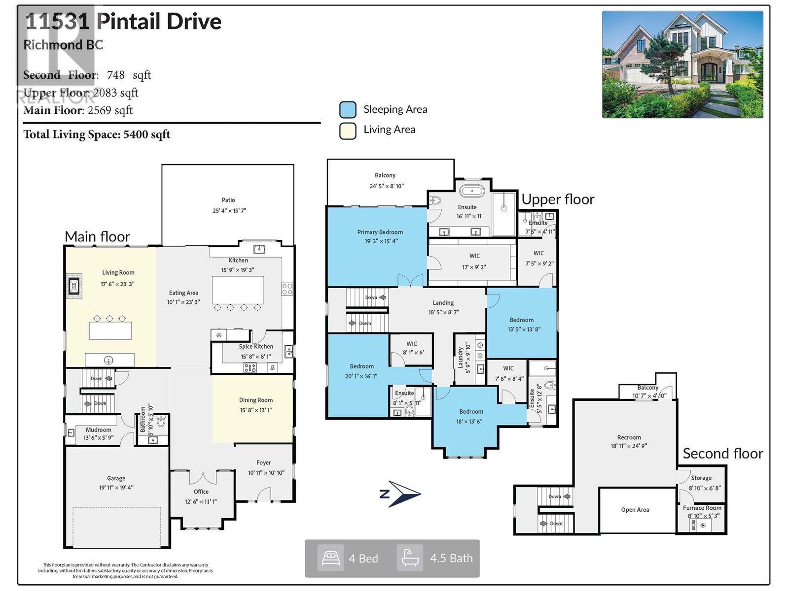 11531 PINTAIL DRIVE, Richmond