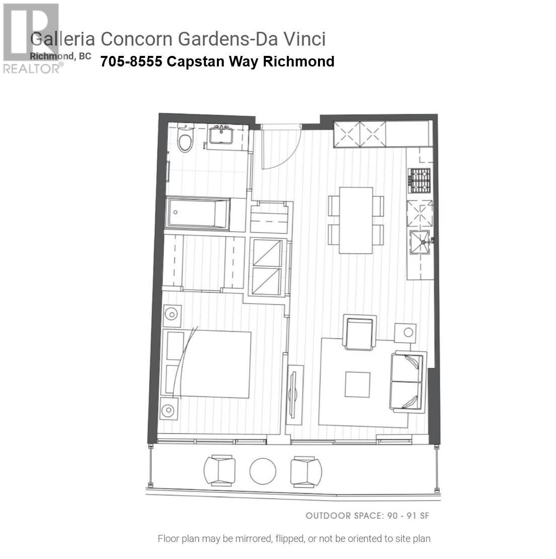 Photo 4 of 705 8555 Capstan Way, Richmond BC