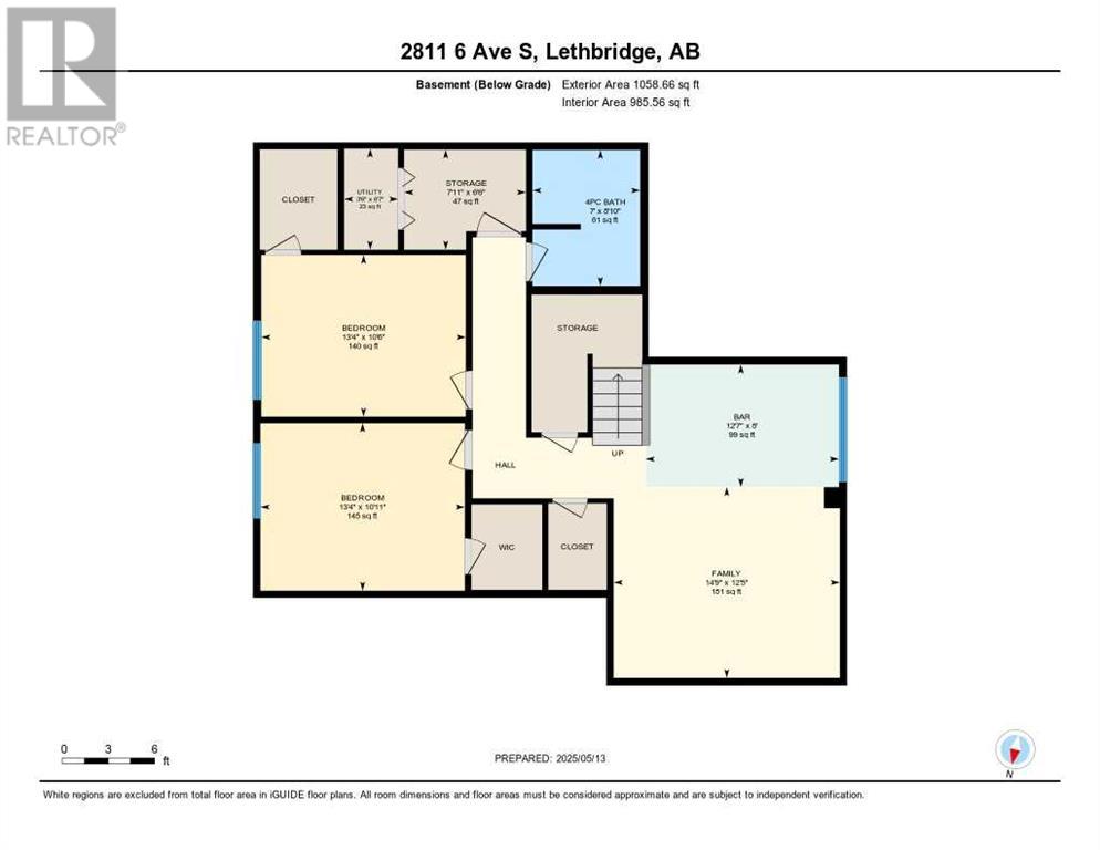 Single Family House for Sale in   Avenue S Glendale Lethbridge 