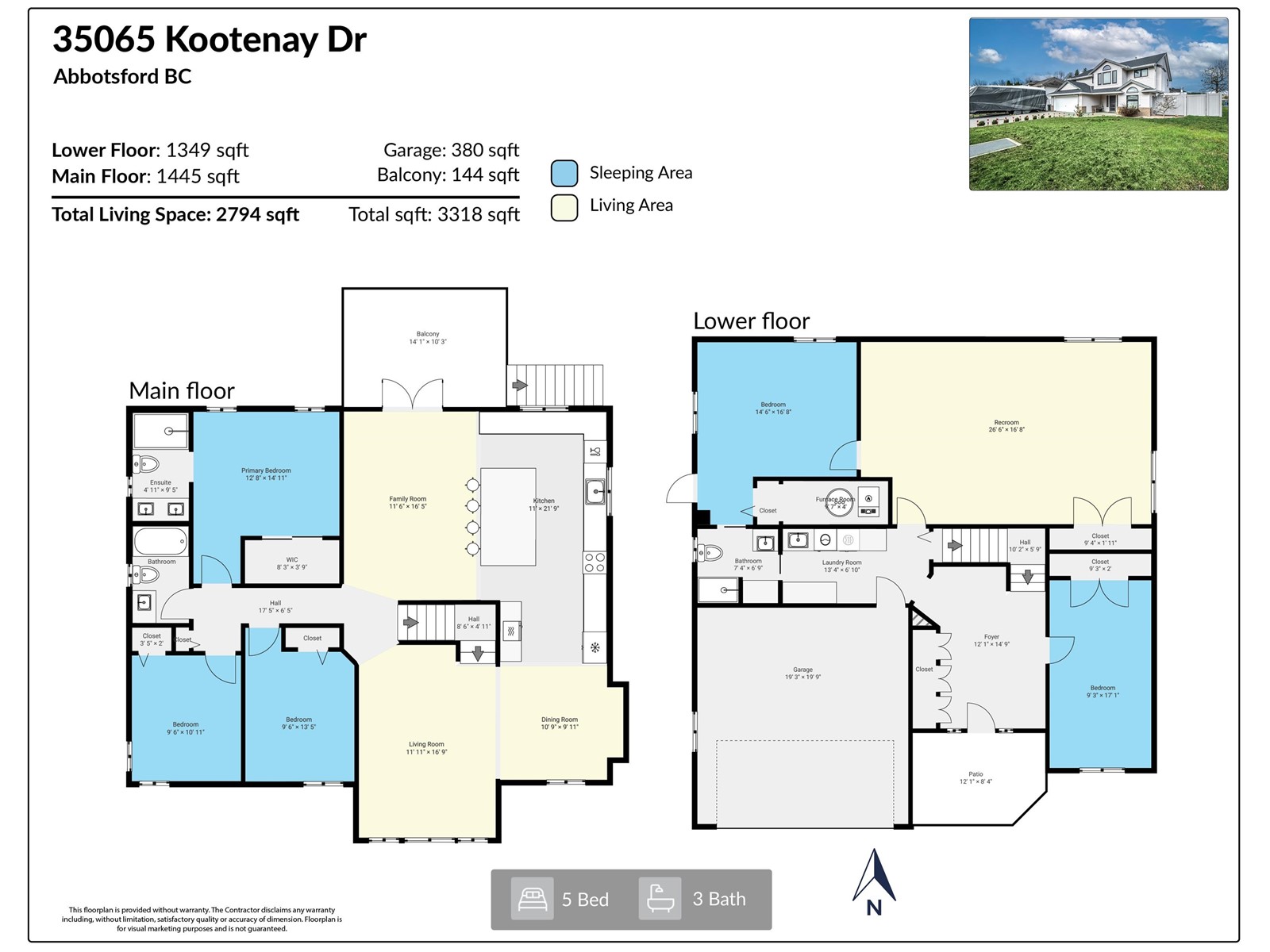 35065 KOOTENAY DRIVE, Abbotsford real estate listing R3011433