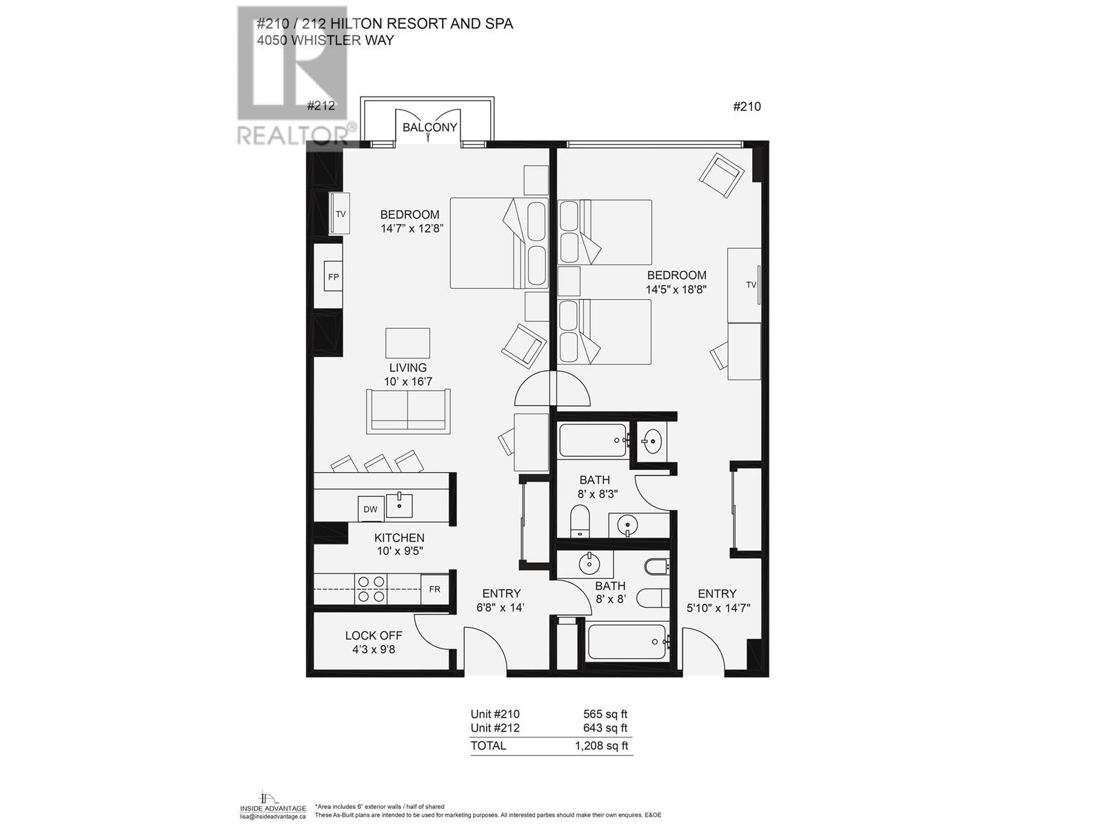 210/212 4050 WHISTLER WAY, Whistler