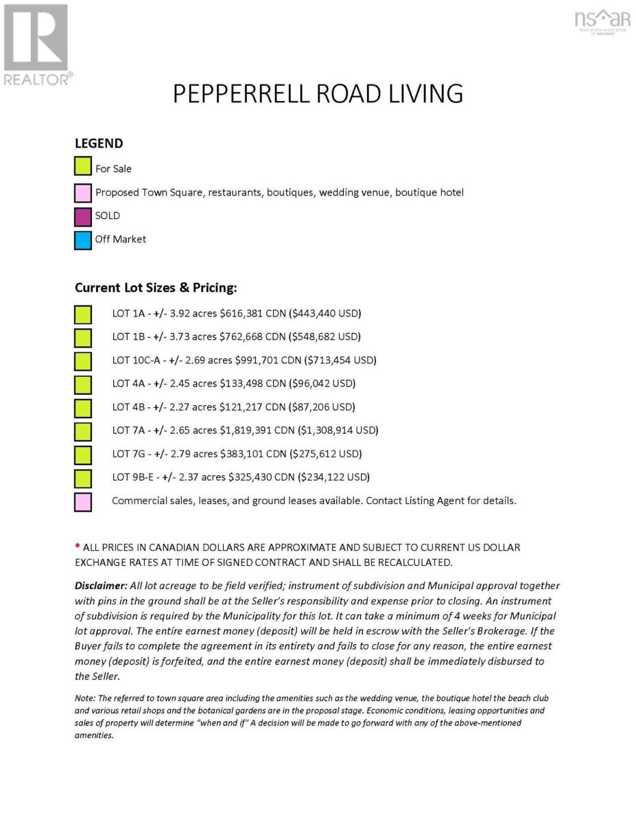 Property 4 of 47 of Lot 1A Pepperrell Road