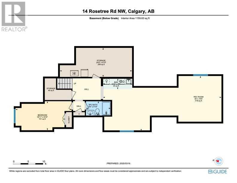 Single Family House for Sale in  Rosetree Road NW Rosemont Calgary 