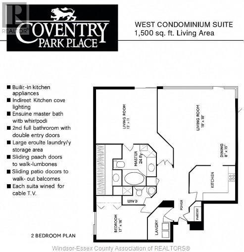 Photo 37 of 5151 Riverside Drive Unit 905, Windsor ON