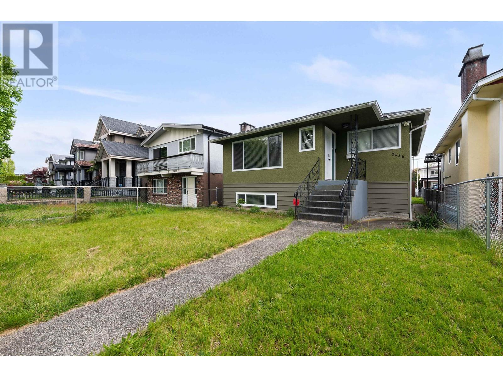 2436 E 45TH AVENUE, Vancouver real estate listing for sale