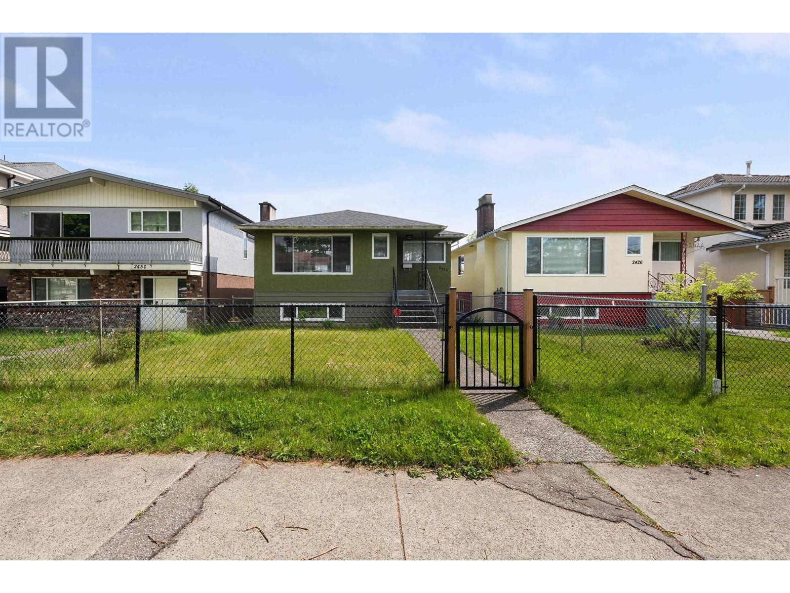 2436 E 45TH AVENUE, Vancouver real estate listing R3013274