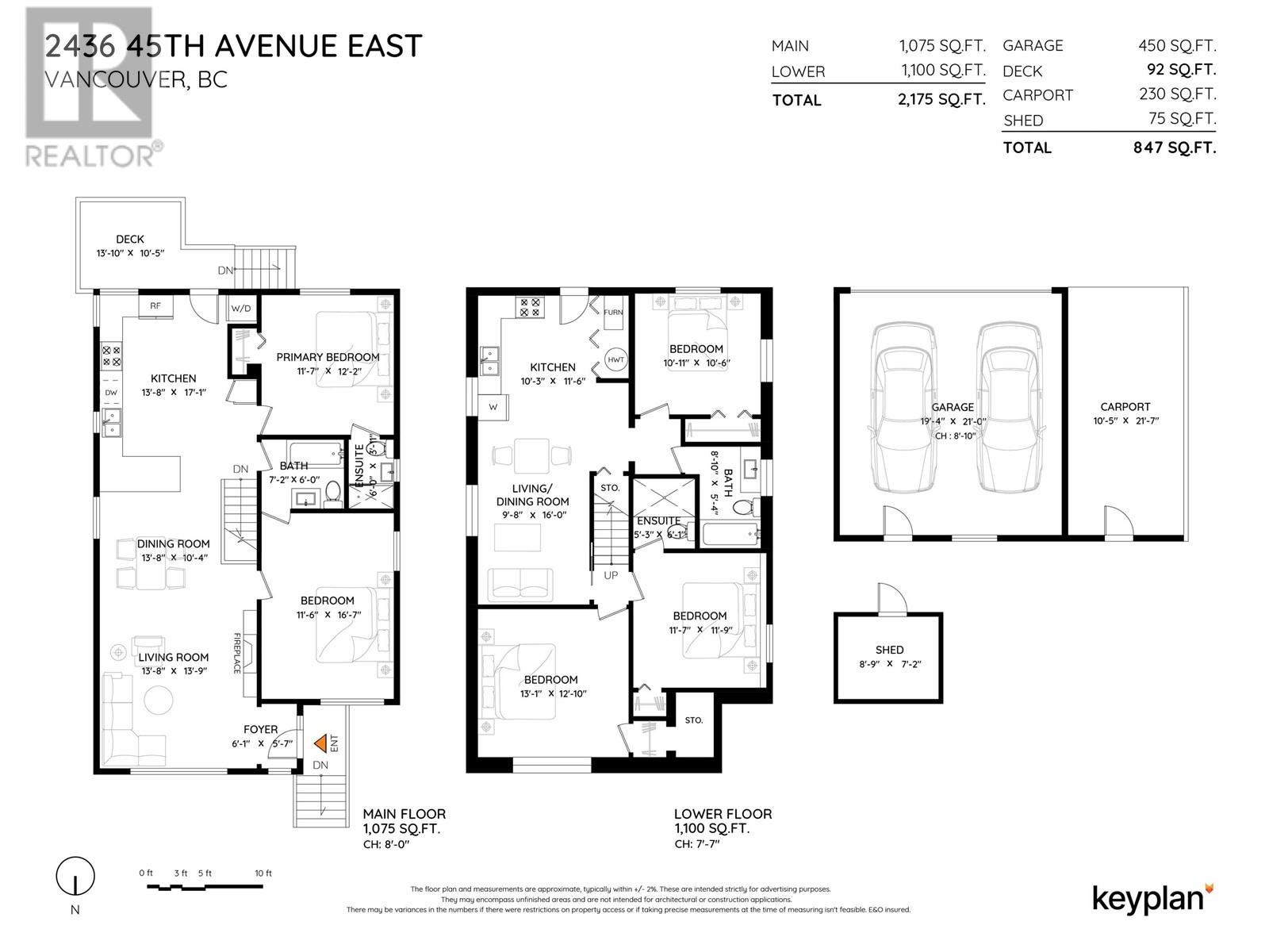 2436 E 45TH AVENUE, Vancouver real estate listing R3013274
