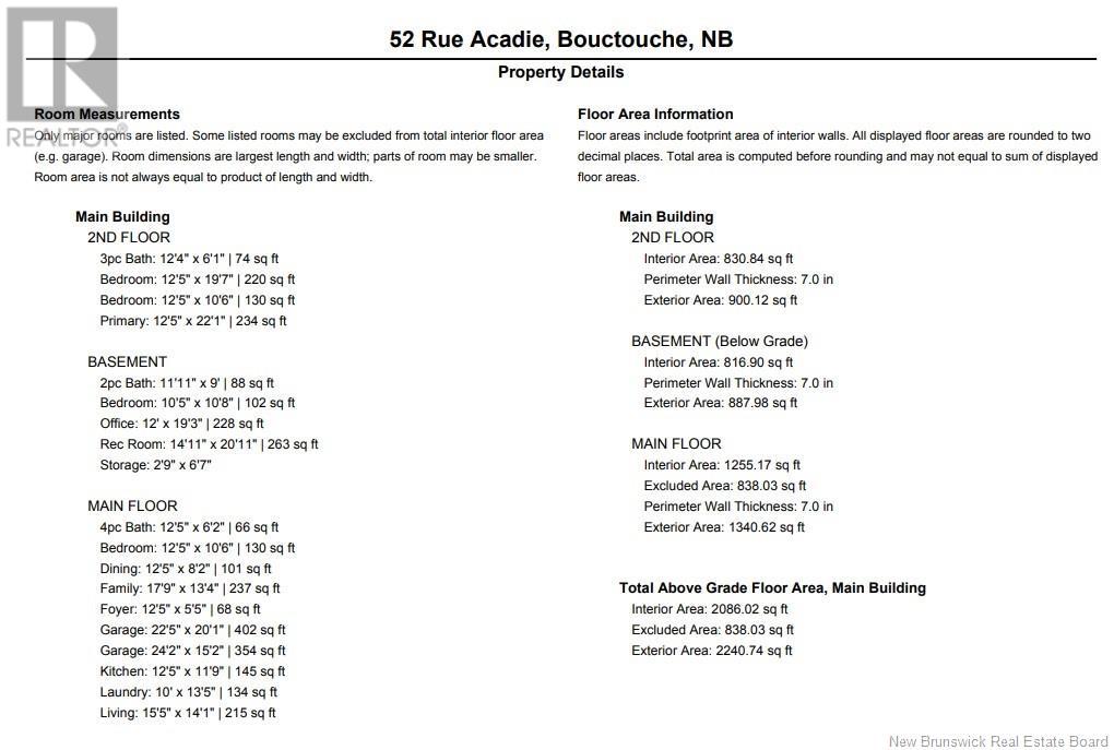 Photo 44 of 52 Acadie Street, Bouctouche NB