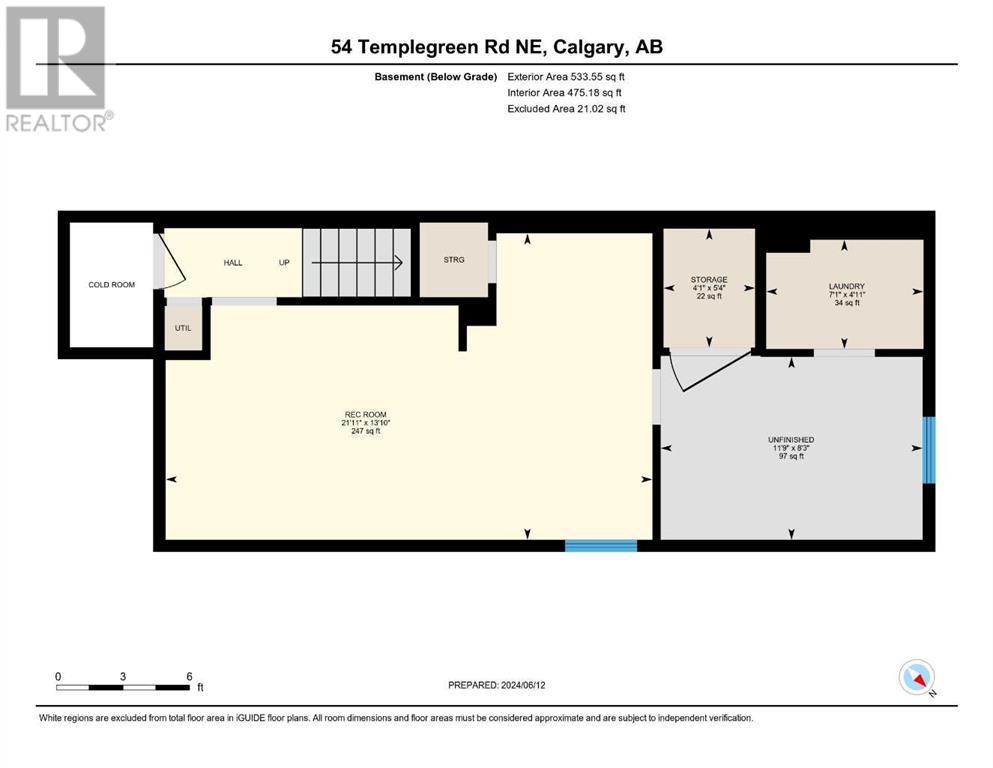 Single Family House for Sale in  Templegreen Road NE Temple Calgary 