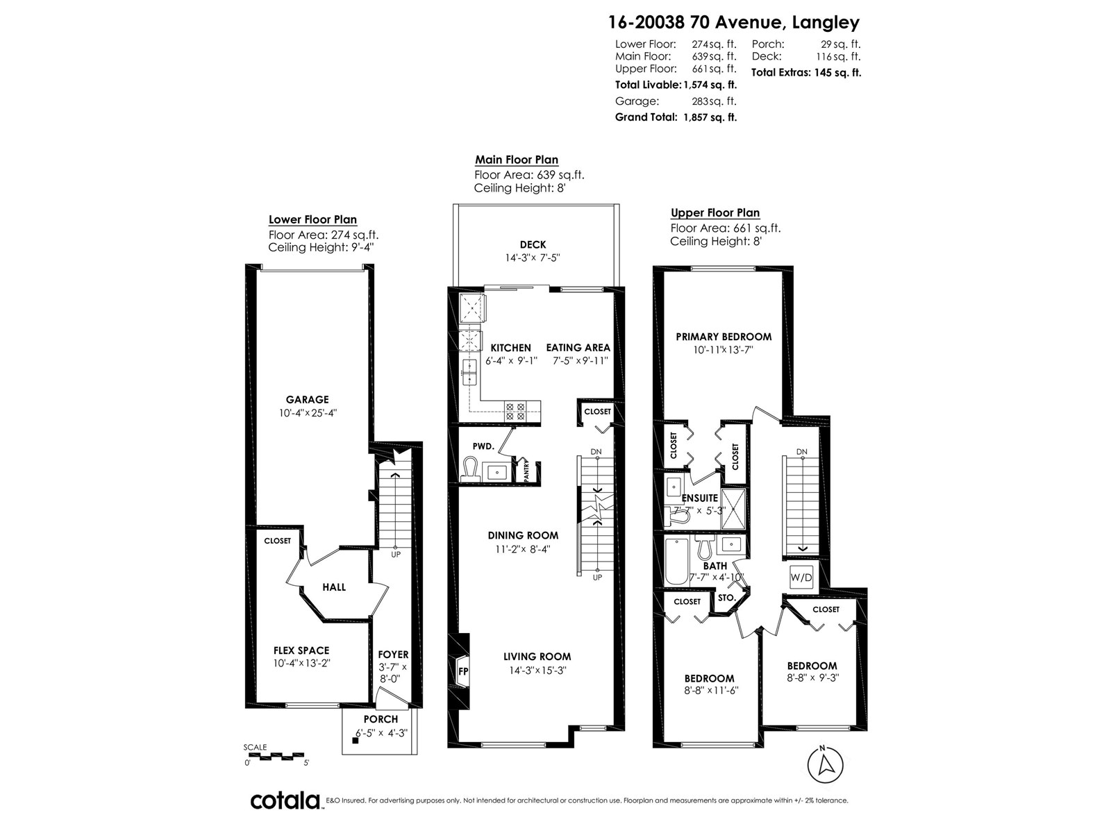 16 20038 70 AVENUE, Langley real estate listing R3013179