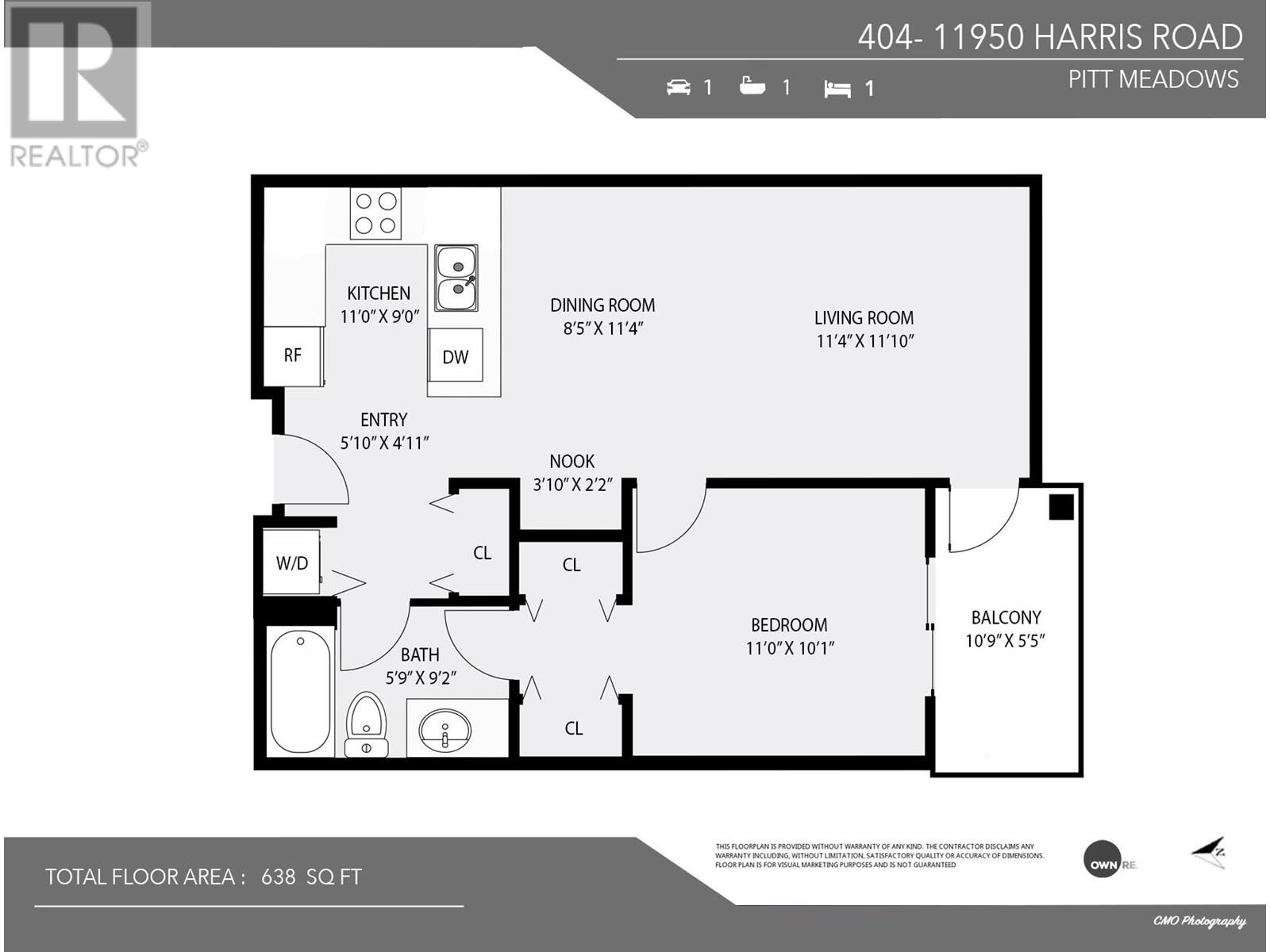 404 11950 HARRIS ROAD, Pitt Meadows real estate listing R3013594