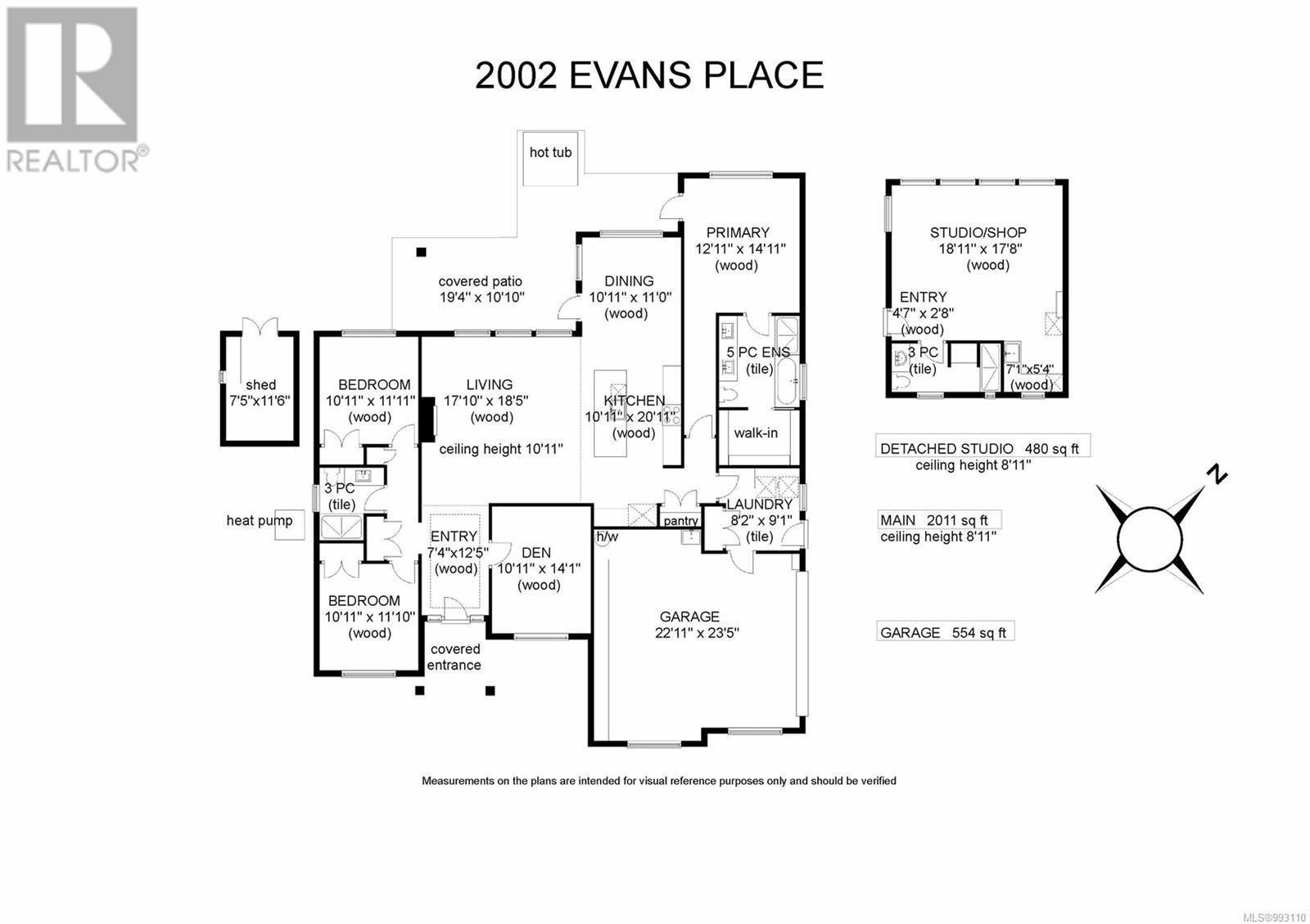 2002 Evans Pl, Courtenay real estate listing 993110