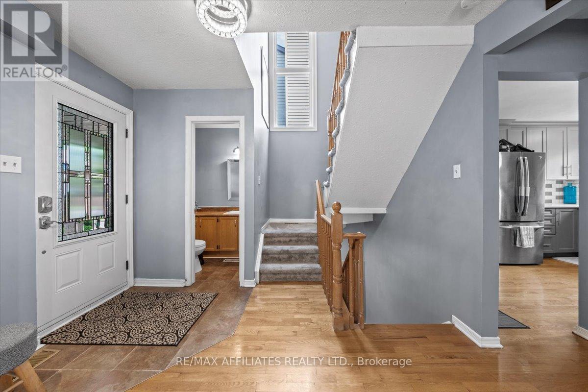 Hardwood floors on the main level