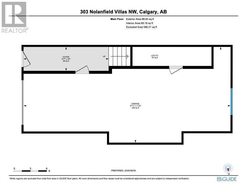 Single Family House for Sale in  Nolanfield Villas NW Nolan Hill Calgary 