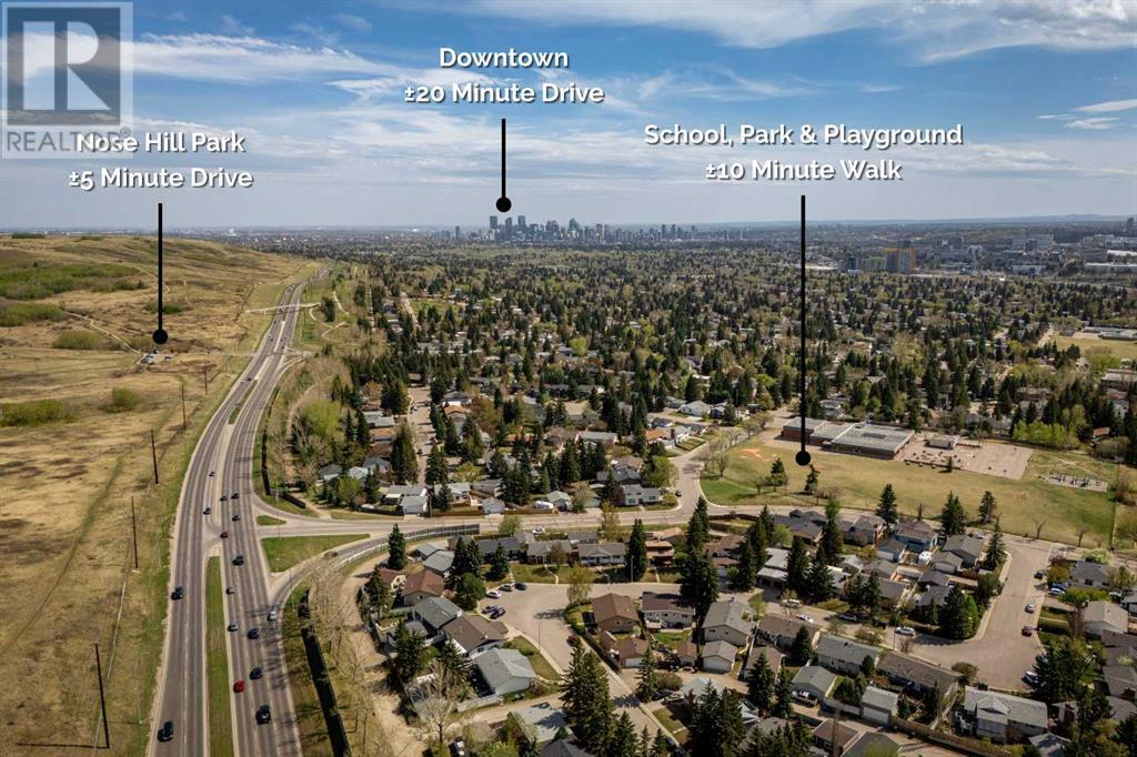 Single Family House Bungalow for Sale in  Breton Close NW Brentwood Calgary 
